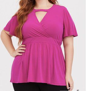 Torrid Choker Blouse
